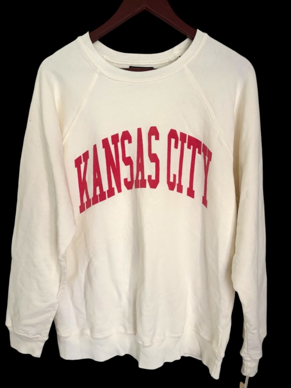 Free People x Retrobrand Vintage Kansas City College Sweatshirt NWT